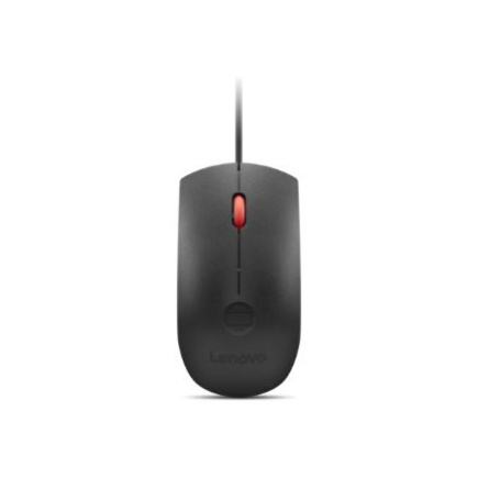 Lenovo Fingerprint Biometric USB Mouse Gen3 | Wired | USB-A | Must/Red