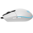 LOGITECH G203 LIGHTSYNC Corded Gaming Mouse - Valge - USB