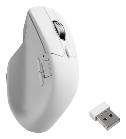 KEYCHRON M6 (1000Hz) Valge  Wireless Mouse