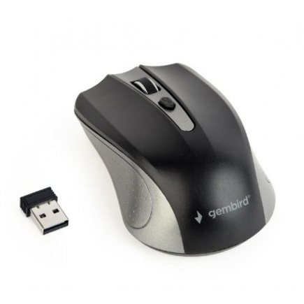 SE USB OPTICAL WRL GREY/Must MUSW-4B-04-GB GEMBIRD
