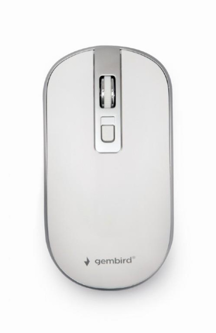SE USB OPTICAL WRL Valge/SILVER MUSW-4B-06-WS GEMBIRD