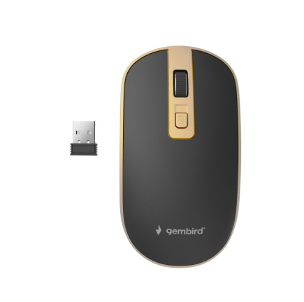 SE USB OPTICAL WRL Must/GOLD MUSW-4B-06-BG GEMBIRD