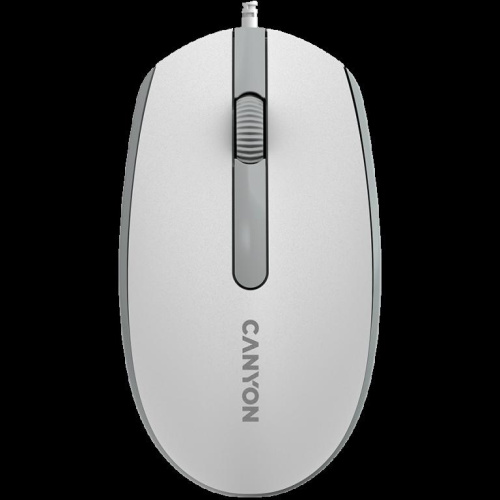 CANYON mouse M-10 Wired Valge Grey