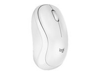 LOGITECH M240 Silent Mouse right and left-handed optical 3 buttons wireless Bluetooth off-Белый