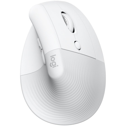 LOGITECH Lift Bluetooth Vertical Ergonomic Mouse - OFF-Valge/PALE GREY