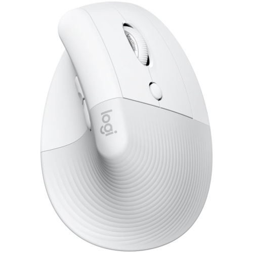 LOGITECH Lift Bluetooth Vertical Ergonomic Mouse - OFF-Valge/PALE GREY