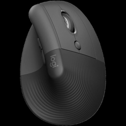 LOGITECH Lift Bluetooth Vertical Ergonomic Mouse - GRAPHITE/Must