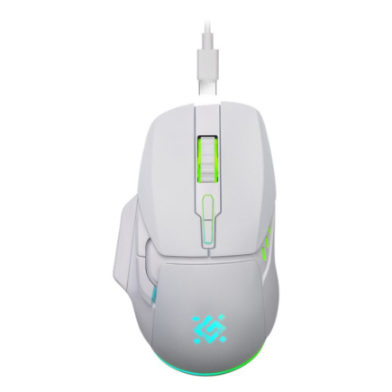 WIRELESS MOUSE DEFENDER STIX GM-009 RF White 3200dpi 7P