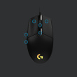 Logitech G203 Lightsync Gaming Mouse USB Must (910-005796)