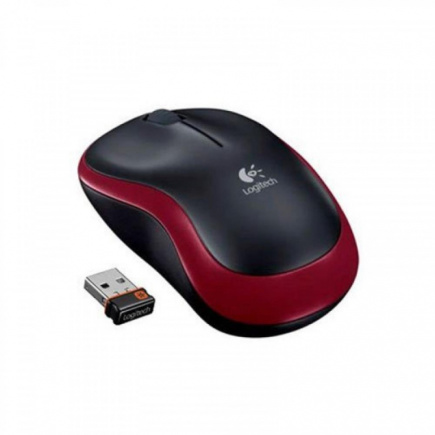 SE USB OPTICAL WRL M185/RED 910-002237 LOGITECH