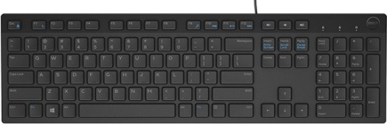 Dell Multimedia Keyboard-KB216 - ENG/RUS- Black