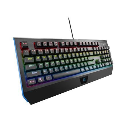 NOXO | Vengeance | Black | Gaming keyboard | Wired | Mechanical | EN/RU | 920 g | Blue Switches KY-MK28_BLUE switch,  EN/RU