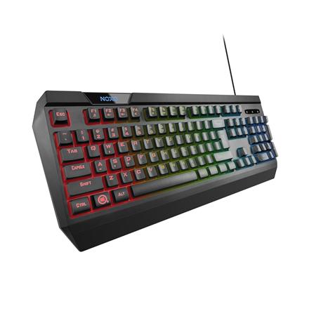 NOXO Origin Gaming keyboard, EN/RU | NOXO | Origin | Black | Gaming keyboard | Wired | Gaming keyboard | EN/RU | 617 g KY-9810  EN/RU