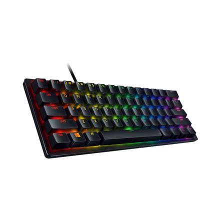 Razer | Huntsman Mini 60% | Black | Gaming keyboard | Wired | Opto-Mechanical | RGB LED light | NORD RZ03-03391300-R3N1