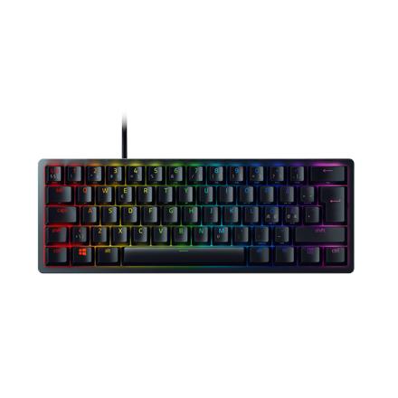 Razer | Optical Gaming Keyboard | Huntsman Mini 60% | Gaming keyboard | Wired | RGB LED light | NORD | Black | USB-C | Analog Switch RZ03-04340500-R3N1