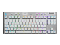 LOGITECH G915 TKL RGB Keyboard Tactic CH white
