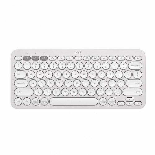 Logitech Pebble Keys 2 K380s, US, valge - Juhtmevaba klaviatuur / 920-011852