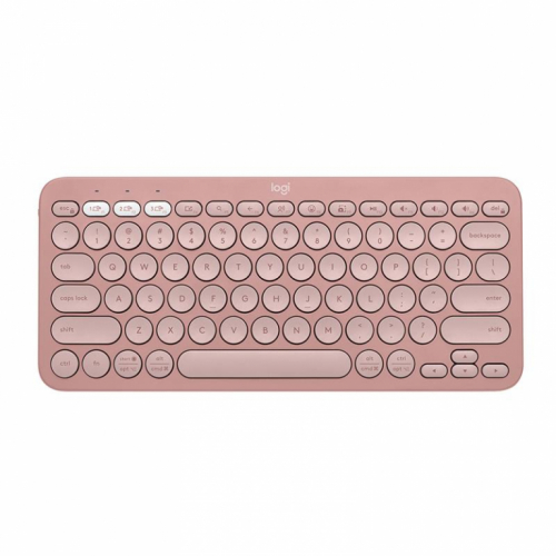 Logitech Pebble Keys 2 K380s, US, roosa - Juhtmevaba klaviatuur / 920-011853