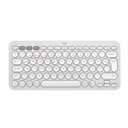 Logitech Pebble Keys 2 K380s, SWE, valge - Juhtmevaba klaviatuur / 920-011880