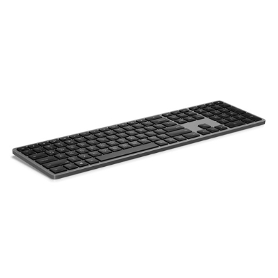 HP 975 Wireless Backlit Keyboard - Multi-Device, Dual-Mode, Programmable - Black - US ENG