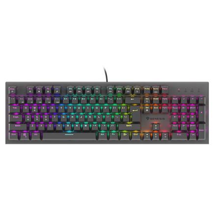 Genesis | THOR 303 | Black | Mechanical Gaming Keyboard | Wired | RGB LED light | US | USB Type-A | 1152 g | Outemu Red NKG-1877