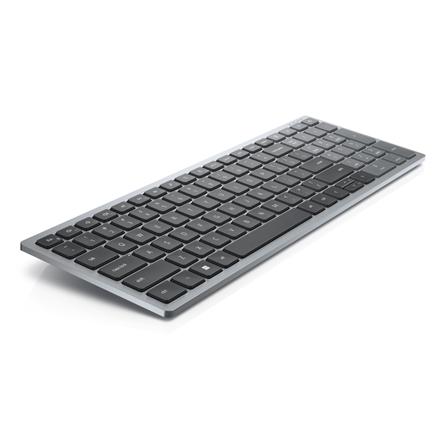 Dell | Keyboard | KB740 | Keyboard | Wireless | US | Titan Gray | 2.4 GHz, Bluetooth 5.0 | 506 g