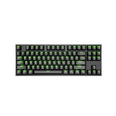 Genesis | Black | Mechanical Gaming Keyboard | THOR 404 TKL RGB | Mechanical Gaming Keyboard | Wired | US | USB Type-A | 1005 g | Gateron Yellow Pro