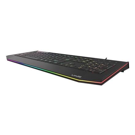 Genesis | LITH 400 | Gaming keyboard | RGB LED light | US | Black | Wired | m NKG-1419