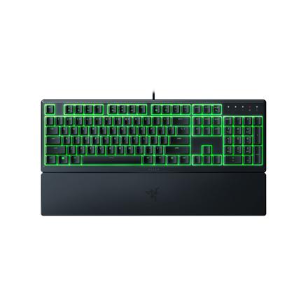 Razer | Gaming Keyboard | Ornata V3 X | Gaming keyboard | RGB LED light | US | Wired | Black | Numeric keypad | Silent Membrane RZ03-04470100-R3M1