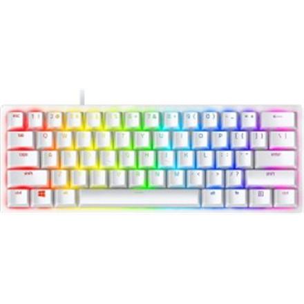 Razer | Huntsman Mini 60% | Gaming keyboard | Opto-Mechanical | RGB LED light | NORD | Mercury White | Wired RZ03-03391000-R3N1