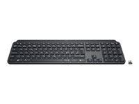 LOGITECH MX Keys for Business Keyboard backlit Bluetooth 2.4 GHz QWERTY Nordic graphite (PAN)