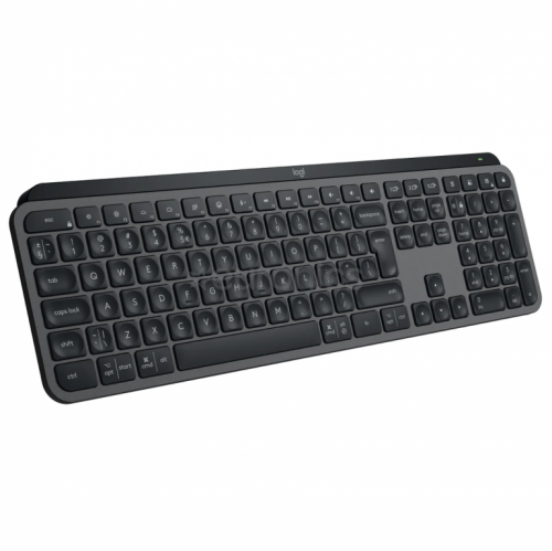 Logitech MX Keys S - Keyboard - backlit - wireless - Bluetooth LE - QWERTY - Eng/Rus - key switch: Scissor-Key - graphite 