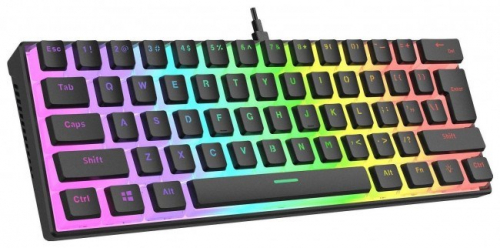 Wired mechanical keyboard - Rampage RADIANT K11 Black RGB