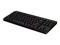 LOGITECH G Pro Mechanical Gaming Keyboard Keyboard backlit USB Pan Nordic key switch GX Blue Clicky black (PAN)
