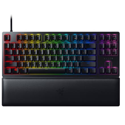 Razer | Huntsman V2 Tenkeyless | Black | Gaming keyboard | Wired | Optical Gaming Keyboard | RGB LED light | RU | Linear Red Switch RZ03-03940800-R3R1