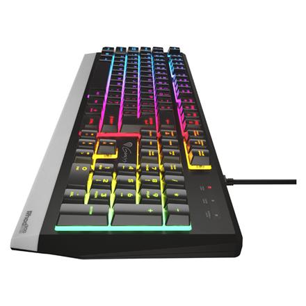 Genesis | Rhod 300 RGB | Black | Gaming keyboard | Wired | RGB LED light | US | 1.75 m NKG-1528