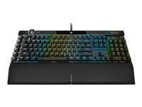 CORSAIR K100 RGB Optical Mechanical Gaming Keyboard Backlit RGB LED CORSAIR OPX RAPIDFIRE Black PBT Keycaps 4040938