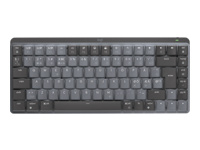 LOGITECH MX Mechanical Mini Minimalist Wireless Illuminated Keyboard GRAPHITE (PN) 2.4GHZ/BT TACTILE