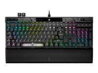 CORSAIR K70 MAX RGB Magnetic-Mechanical Gaming Keyboard Backlit RGB LED CORSAIR MGX Black Black PBT Keycaps