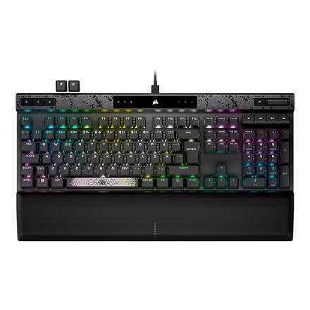 Corsair | MGX Switch | Gaming Keyboard | K70 MAX RGB | Gaming keyboard | Wired | RGB LED light | NA | Black | Magnetic-Mechanical CH-910961G-NA 