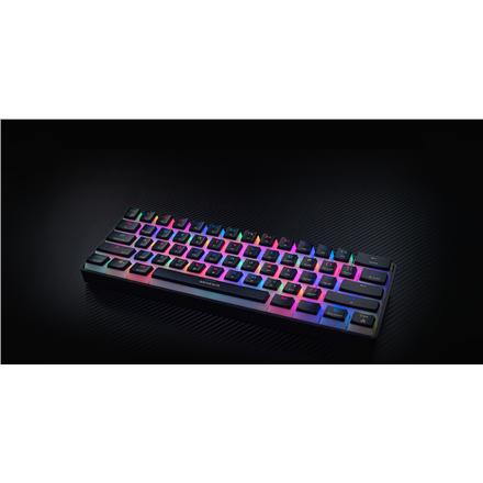 Genesis | THOR 660 RGB | Black | Mechanical Gaming Keyboard | Wireless | RGB LED light | US | Bluetooth | USB Type-C | 588 g | Gateron Brown NKG-1914