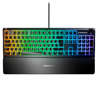 SteelSeries Apex 3 RGB - US layout keyboard