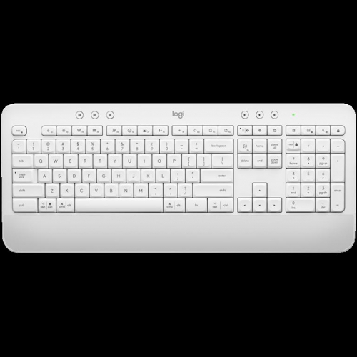 LOGITECH K650 SIGNATURE Bluetooth keyboard - OFF WHITE - NORDIC