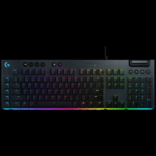 LOGITECH G815 Corded LIGHTSYNC Mechanical Gaming Keyboard - CARBON - US INT'L - CLICKY