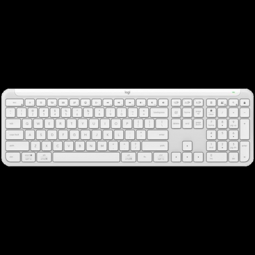 LOGITECH SIGNATURE SLIM WIRELESS KEYBOARD K950 - OFF WHITE - US INT'L - 2.4GHZ/BT - INTNL-973