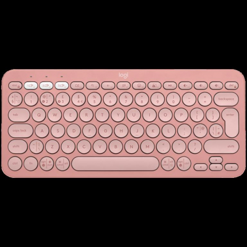 LOGITECH K380S Bluetooth Keyboard - TONAL ROSE - US INT'L