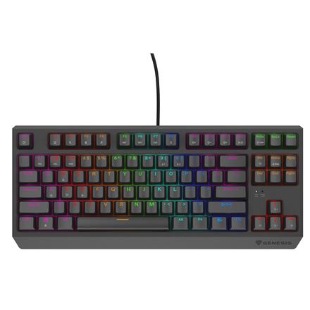 Genesis THOR 230 | Mechanical Gaming Keyboard | Wired | US | Black | USB Type-A | Outemu Red