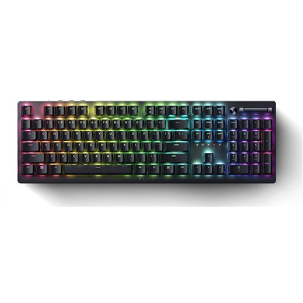 Razer Gaming Keyboard Deathstalker V2 Pro Gaming Keyboard RGB LED light US Wireless Black Wireless connection Bluetooth Optical Switch