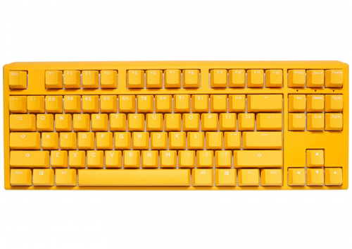 Ducky One 3 TKL keyboard Gaming USB QWERTY English Yellow