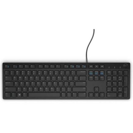 Dell KB216 - Keyboard - USB - QWERTY - US International - black 